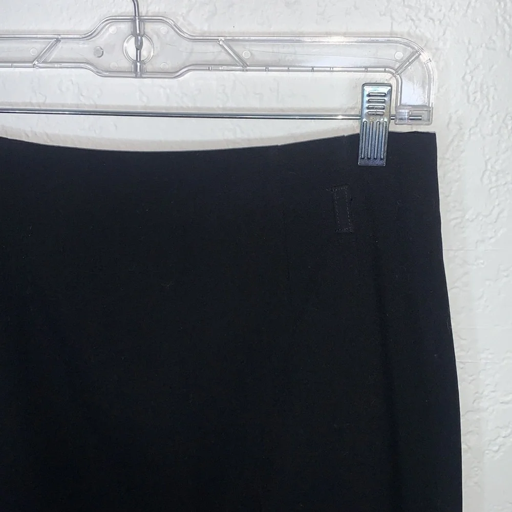 Amanda + Chelsea Black Pencil Skirt Size 4 Workwear Professional Stretch Career